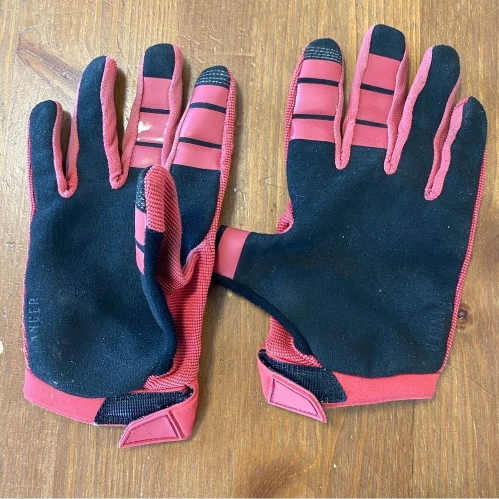Fox racing mountain biking dirt biking gloves Red women’s Large (30) - Picture 5 of 9